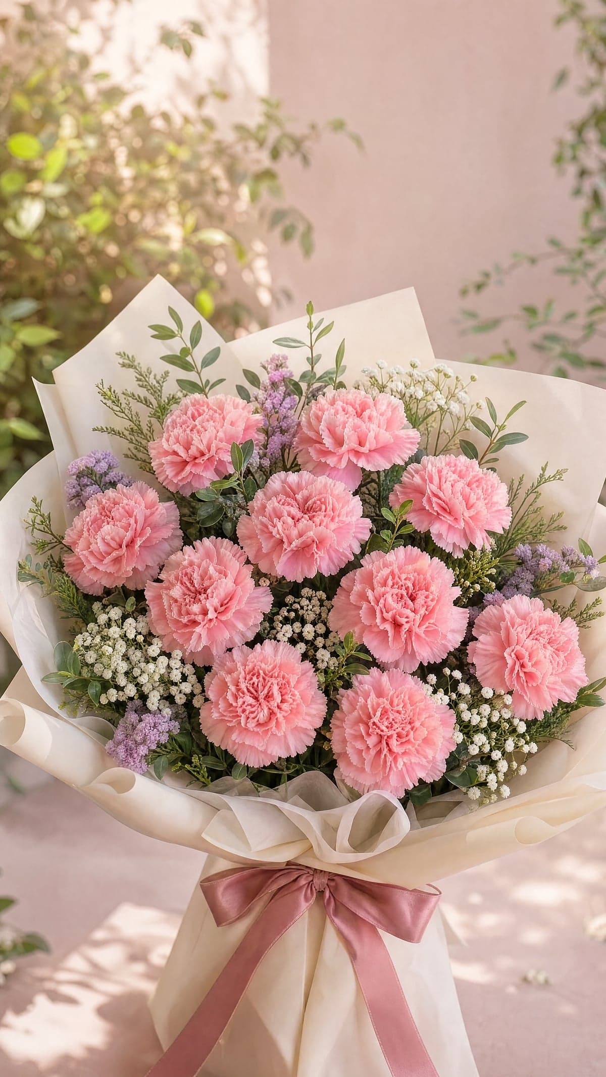 Pink Carnation Garden